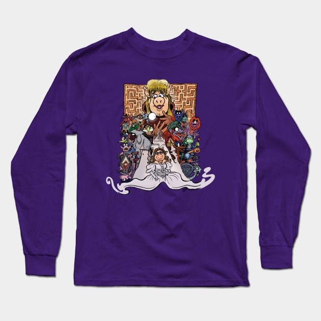 The Gob-Link King Long Sleeve T-Shirt by UzzyWorks